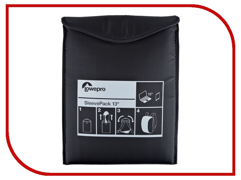 

Аксессуар Сумка-рюкзак Lowepro SleevePack 13 Black