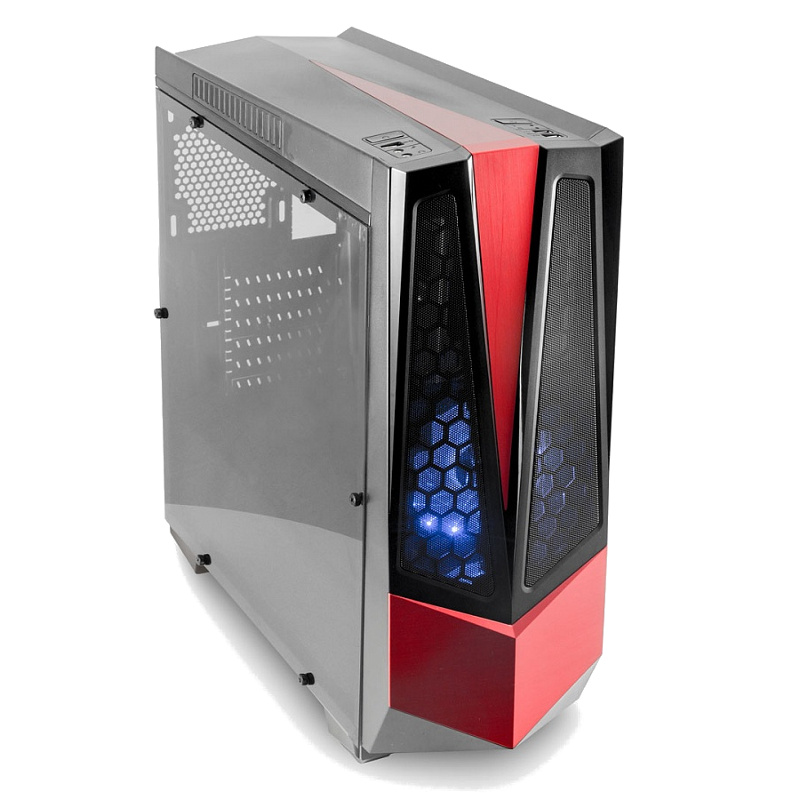 

Корпус 3Cott G10 ATX без БП Black, G10