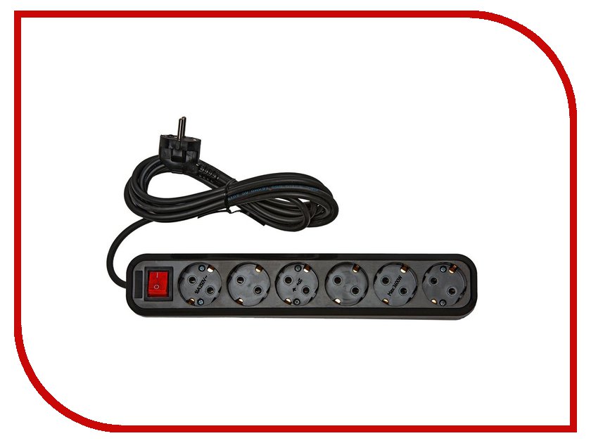 

Сетевой фильтр Rucelf 6 Sockets RU-B06-310-05F