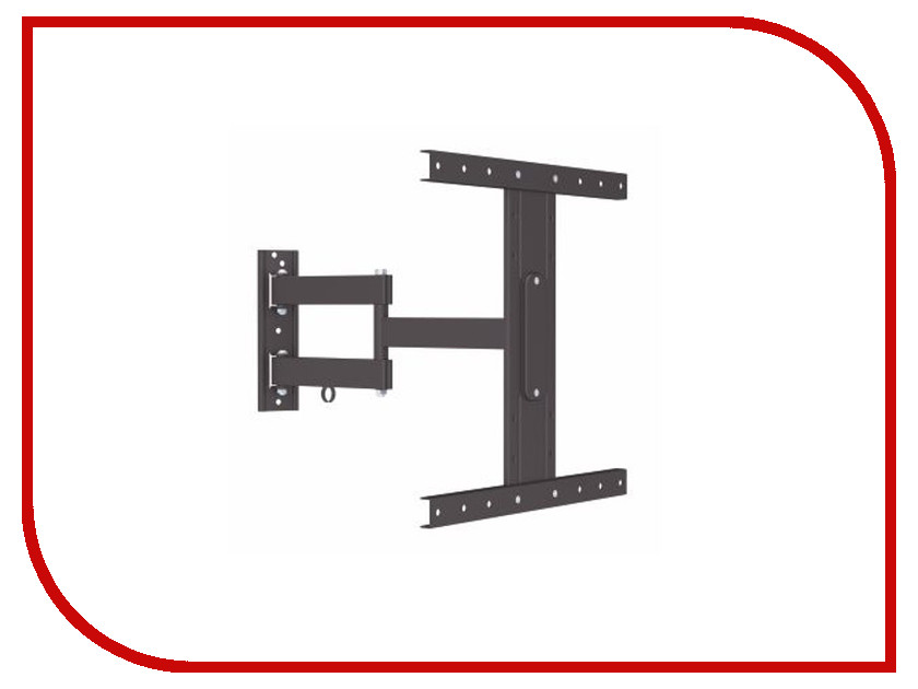 

Кронштейн MetalDesign MD-3404 (до 35кг) Black