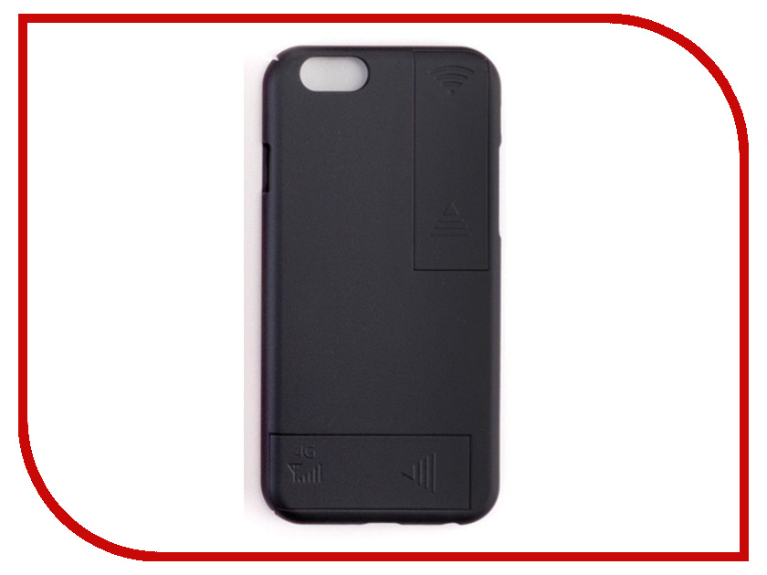 

Аксессуар Чехол с антеннами Gmini для iPhone 6 /6S Black GM-AC-IP6BK