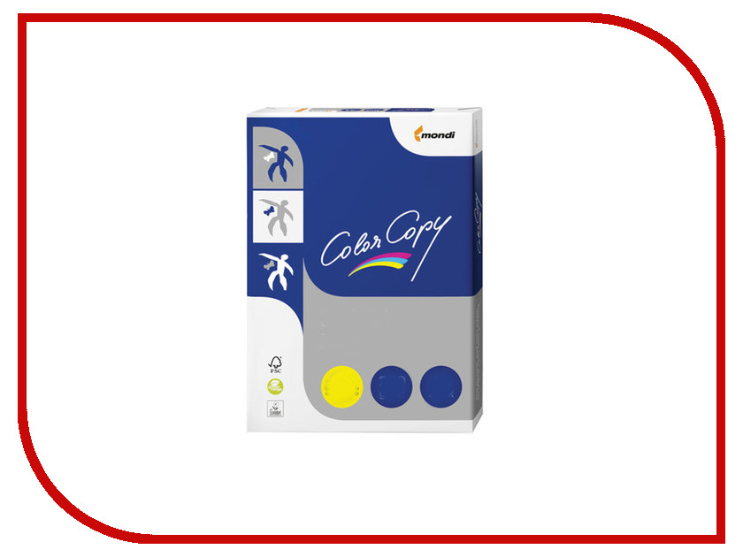 

Бумага Color Copy Silk A4 250g/m2 250 листов A++ 138% 110737