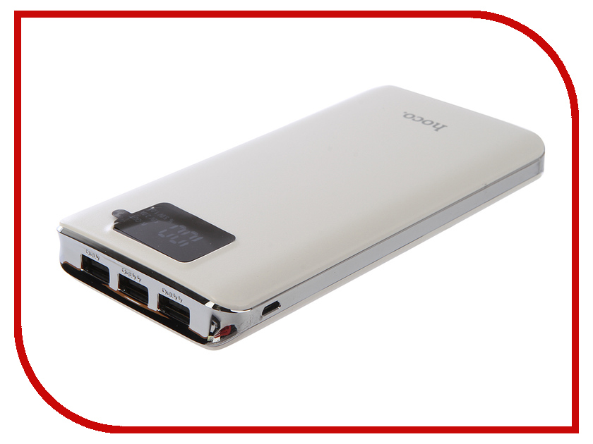 

Аккумулятор HOCO B23B Flowed 20000mAh White