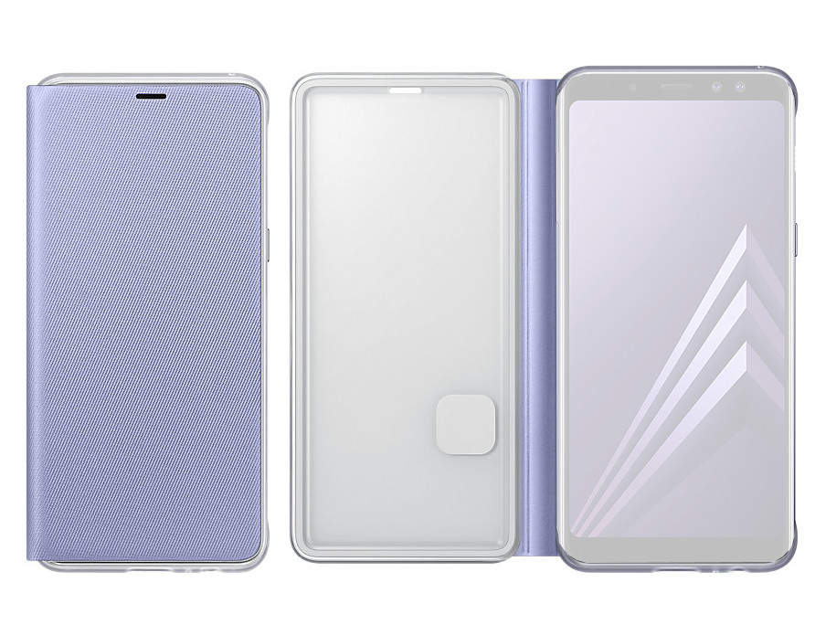 

Аксессуар Чехол Samsung Galaxy A8 Plus 2018 Neon Flip Cover Purple EF-FA730PVEGRU, EF-FA730PVEGRU