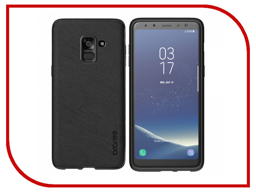 

Аксессуар Чехол Araree для Samsung Galaxy A8 Plus 2018 Airfit Prime Black GP-A730KDCPBIA, GP-A730KDCPBIA