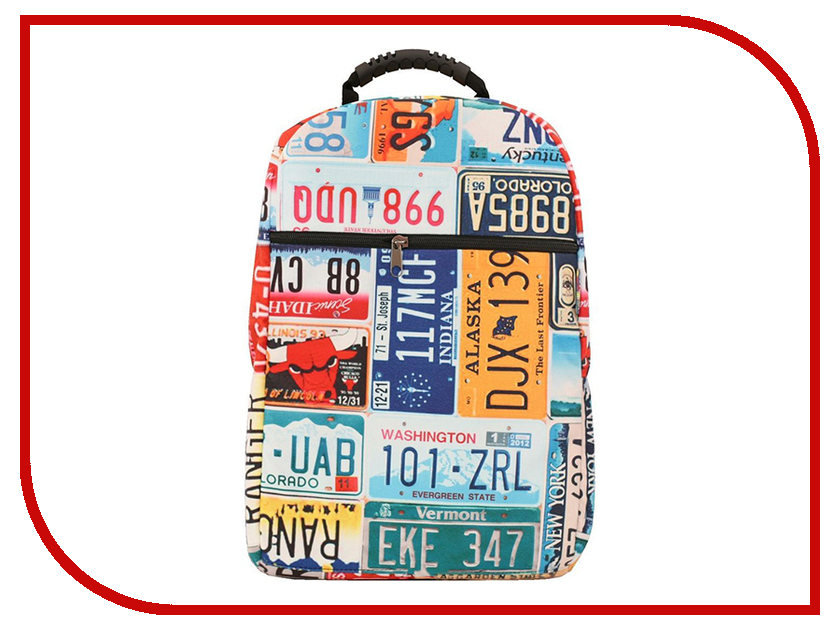

Рюкзак Vivacase 15.6 Plate Num Blue VCN-BPN15-blue