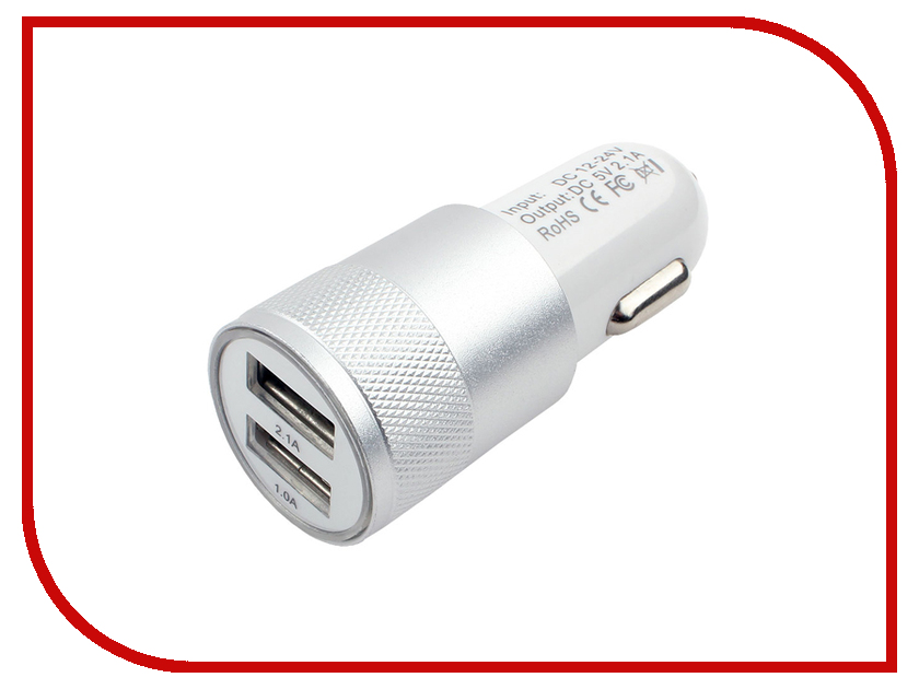 

Зарядное устройство Gembird Cablexpert 2xUSB 2.1A MP3A-UC-CAR15