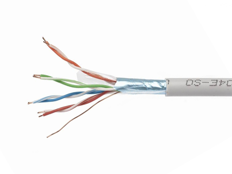 Сетевой кабель Gembird Cablexpert FTP cat.5e кабель gembird cablexpert cc tc2x0 75 15m 15m transparent