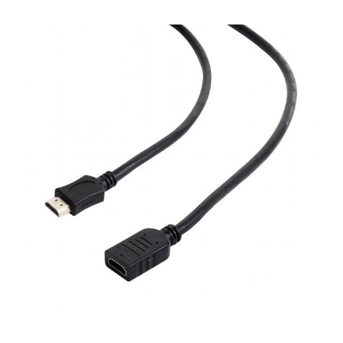 

Аксессуар Gembird Cablexpert HDMI 19M/19F v2.0 3m Black CC-HDMI4X-10, CC-HDMI4X-10