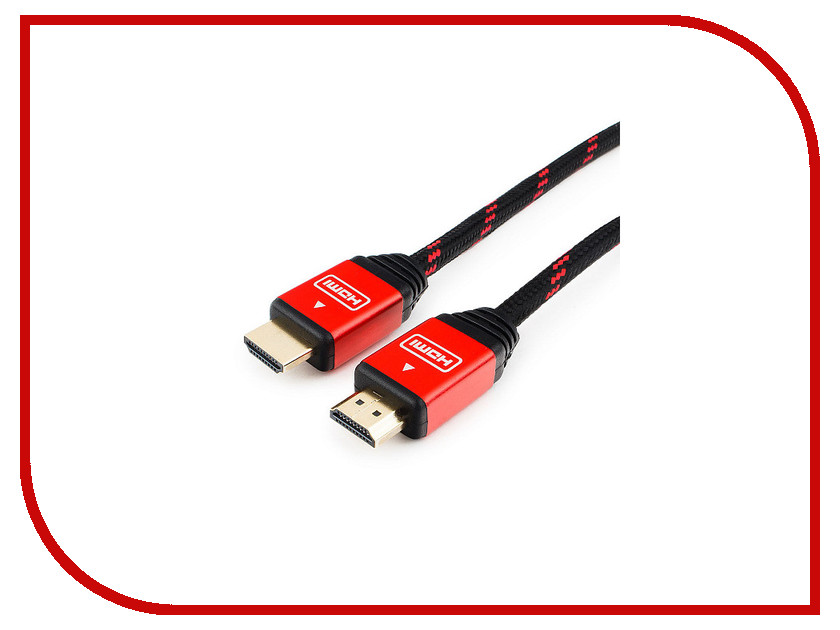 

Аксессуар Gembird Cablexpert Gold HDMI M/M v1.4 1.8m Red CC-G-HDMI02-1.8M