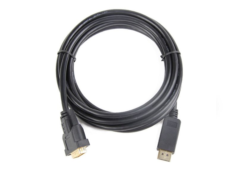 Аксессуар Gembird Cablexpert DisplayPort to DVI 20M/25M 3m Black CC-DPM-DVIM-3M переходник displayport to dvi d hp fh973aa