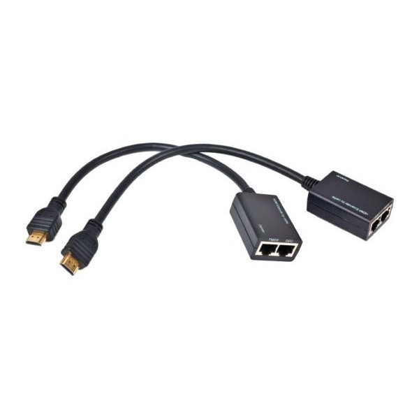 

Аксессуар Gembird Cablexpert DEX-HDMI-01 30m HD19Mx2/RJ45Fx2, DEX-HDMI-01