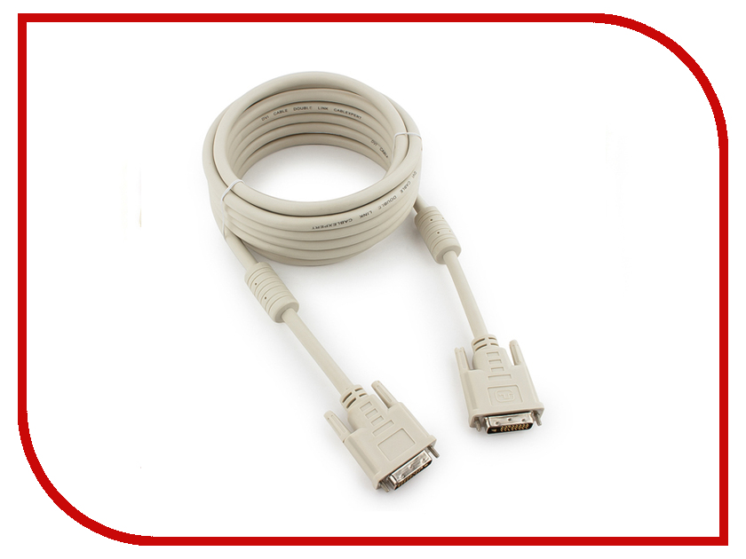 

Аксессуар Gembird Cablexpert DVI-D Dual Link 25M/25M 4.5m CC-DVI2-15
