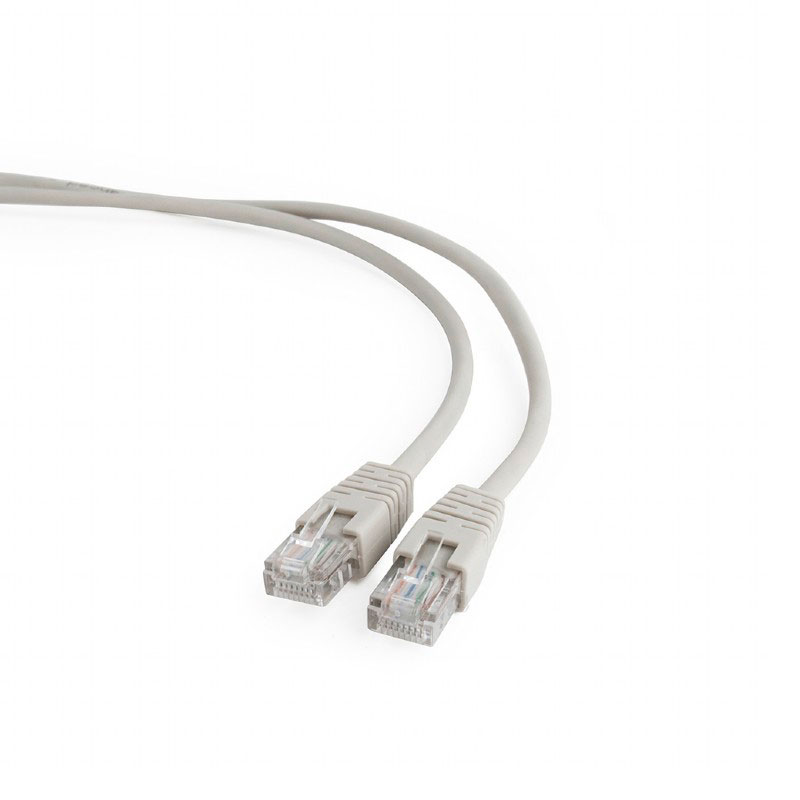 Сетевой кабель Gembird Cablexpert UTP cat.5e 0.25m Grey PP12-0.25M кабель gembird cablexpert cc musb2sr usb2 0 usb a microb серебр 1 0м