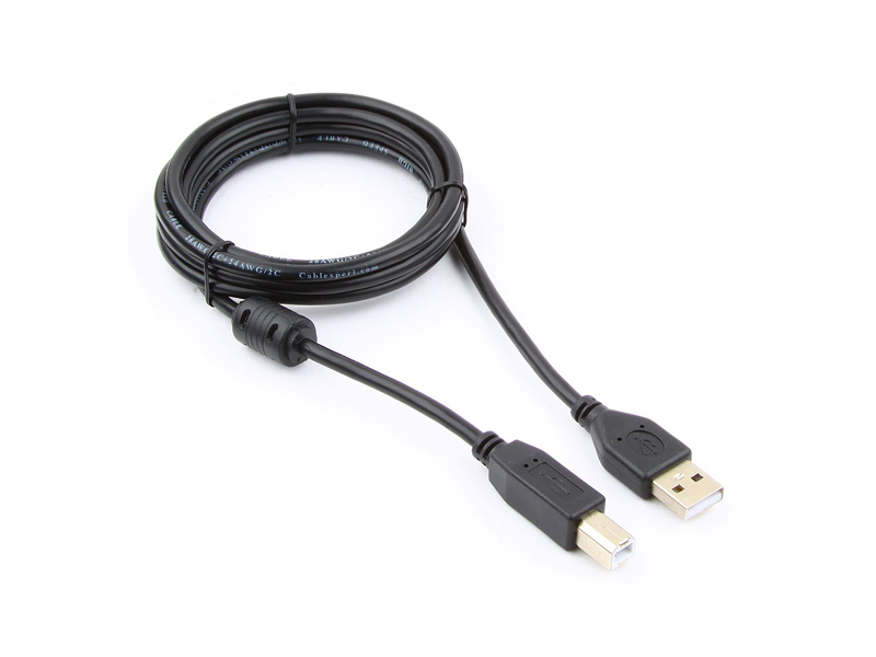 Gembird Cablexpert Pro USB 2.0 AM/BM 1.8m Black CCF-USB2-AMBM-6