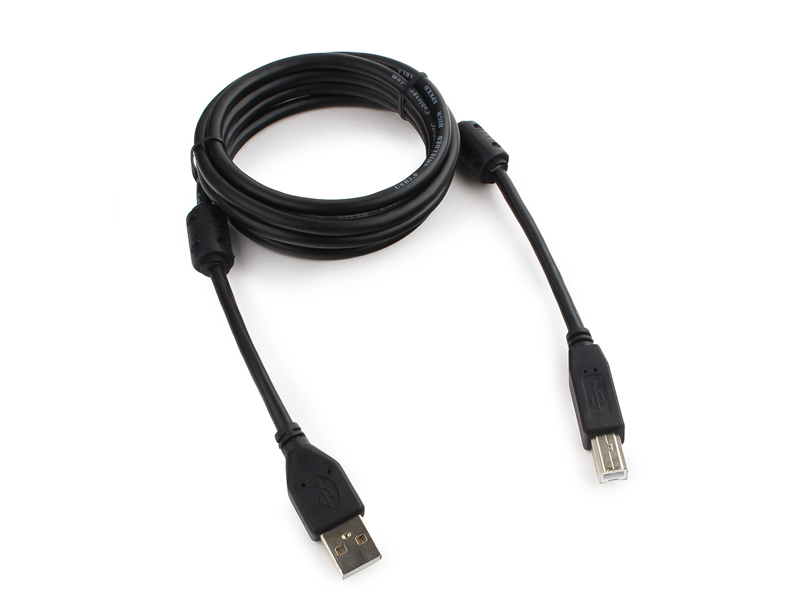 Аксессуар Gembird Cablexpert Pro USB 2.0 AM/BM 1.8m Black CCF2-USB2-AMBM-6