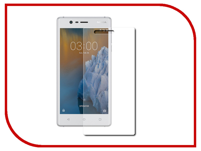 

Аксессуар Защитное стекло Nokia 3 Svekla ZS-SVNO3