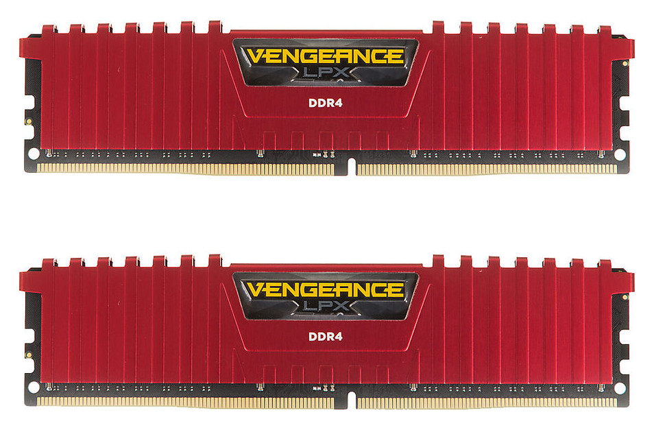 фото Модуль памяти corsair vengeance lpx ddr4 dimm 2133mhz pc4-17000 cl13 - 16gb kit (2x8gb) cmk16gx4m2a2133c13r