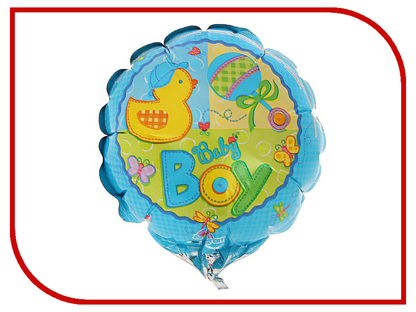 

Шар фольгированный Anagram Happy Birthday Малыш мальчик 1352146
