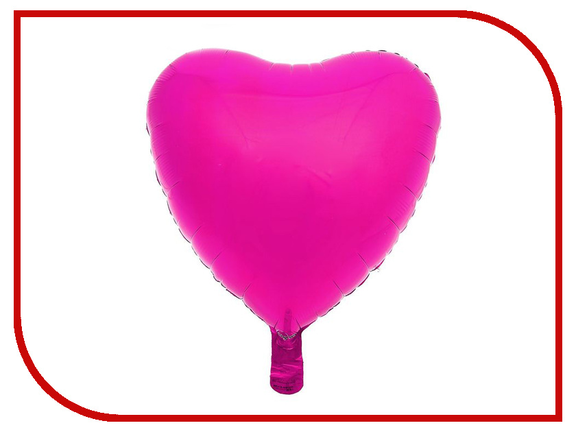 

Шар фольгированный Anagram Сердце Fuchsia 1352521