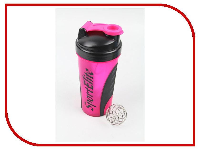 

Шейкер Sport Elite SH-120 600ml Pink-Black