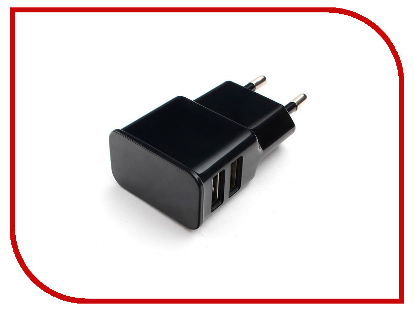 

Зарядное устройство Gembird Cablexpert 2xUSB 2.1A MP3A-PC-12 Black