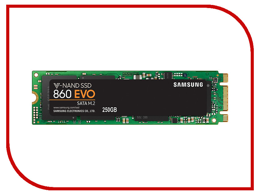 фото Жесткий диск 250Gb - Samsung 860 EVO M.2 MZ-N6E250BW