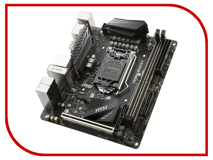 

Материнская плата MSI Z370I Gaming Pro Carbon AC