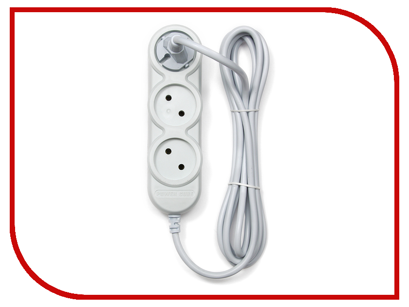 

Удлинитель Power Cube 5 Sockets 6A 3m PC-Y-1-05-3