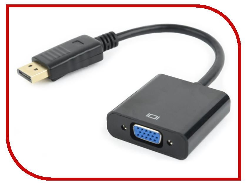 

Аксессуар Gembird Cablexpert DisplayPort - VGA 20M/15F A-DPM-VGAF-02