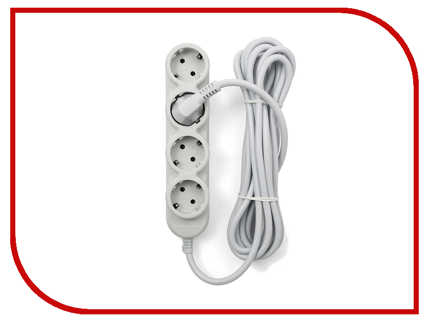 

Удлинитель Power Cube 4+3 Sockets 10A 5m PC-Y-5-43-5