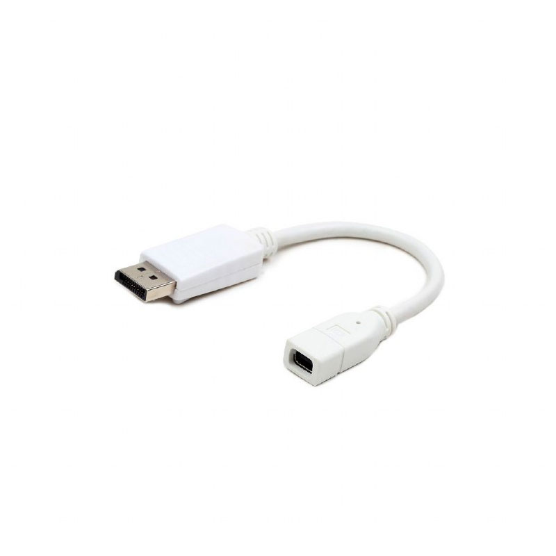  Gembird Cablexpert miniDisplayPort - DisplayPort 20F/20M A-mDPF-DPM-001-W White
