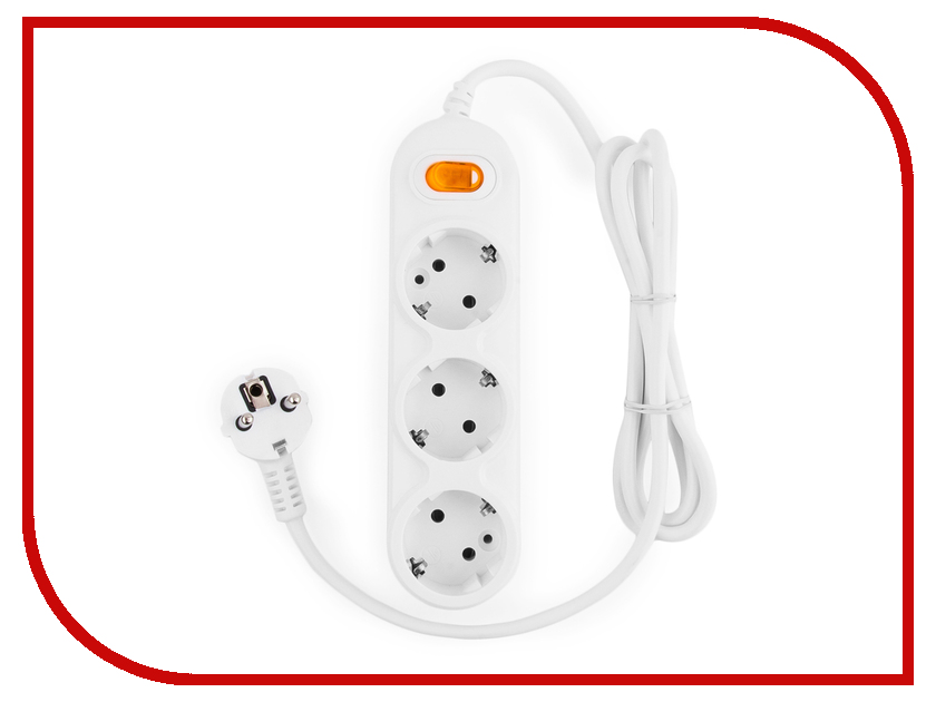 

Удлинитель Power Cube 3 Sockets 10A 3m PC-Y-5-3S-3