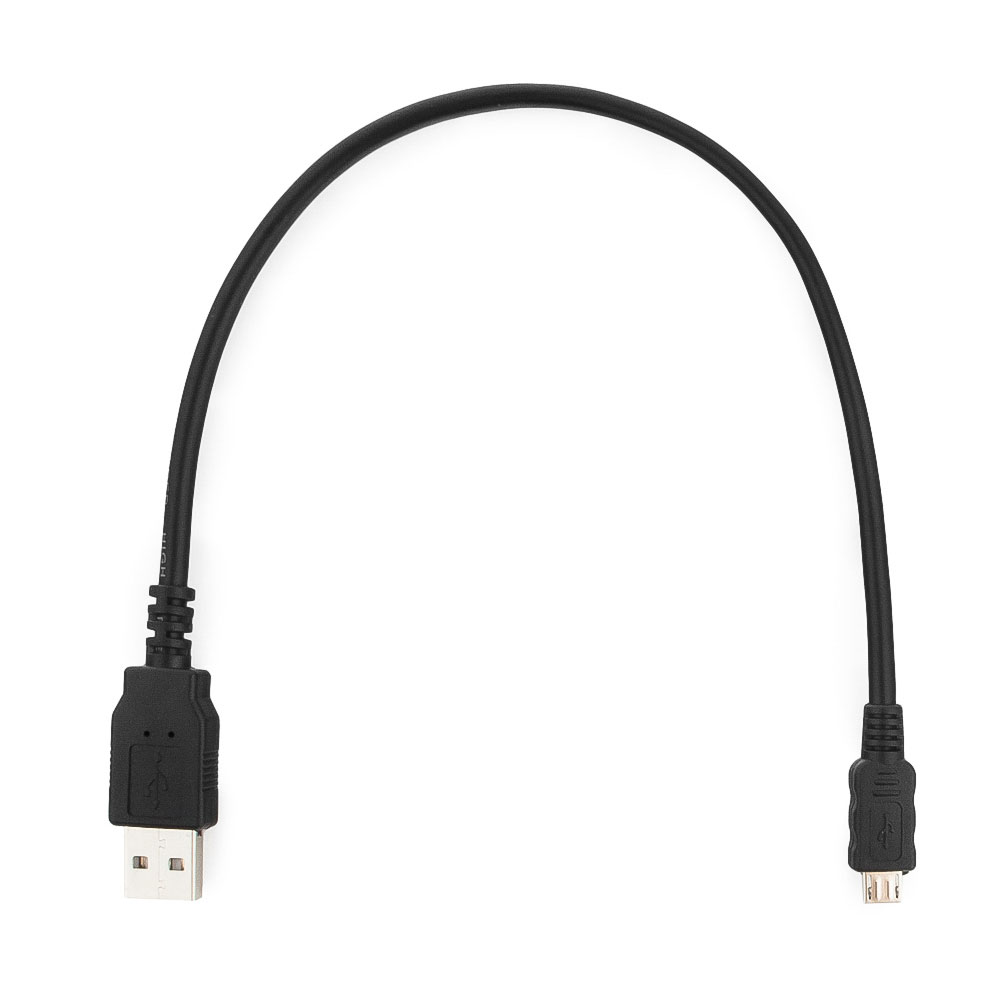 фото Аксессуар Gembird Cablexpert USB 2.0 - USB A AM/microB 5P 30cm CC-mUSB2D-0.3M