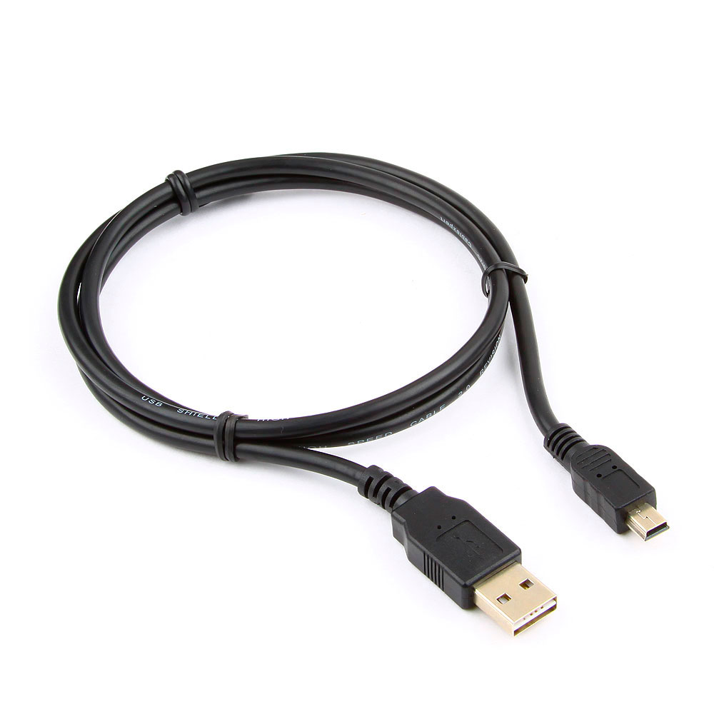 Аксессуар Gembird Cablexpert USB - miniUSB 1m CC-5PUSB2D-1M кабель usb mini usb gembird cc 5pusb2d 1m 1м