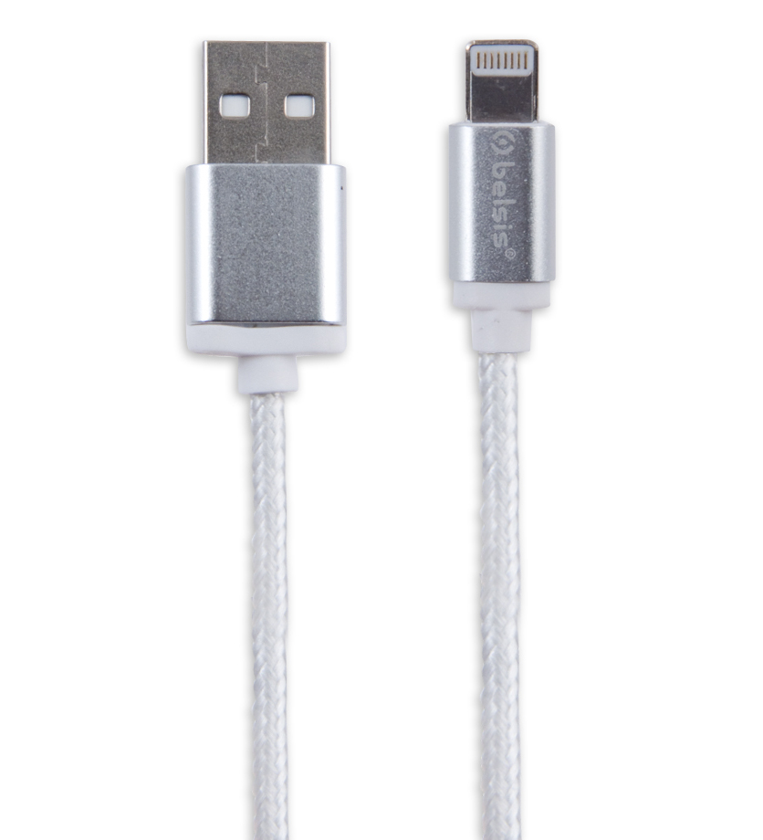 фото Аксессуар Belsis Lightning - USB A 1.3m White BS3002W