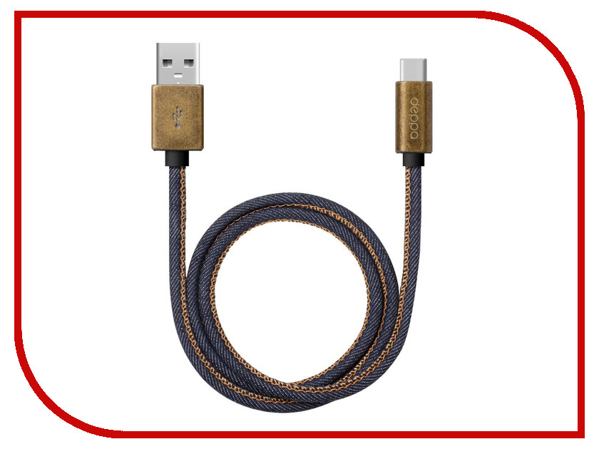

Аксессуар Deppa USB - Type-C 1.2m Jeans Blue 72277