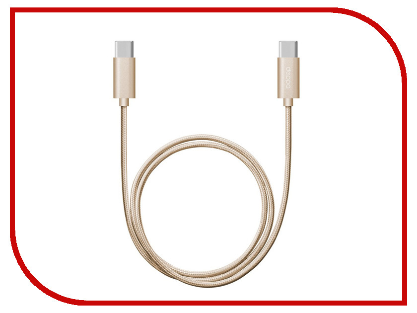 

Аксессуар Deppa USB Type-C 3A 1.2m Alum Gold 72247