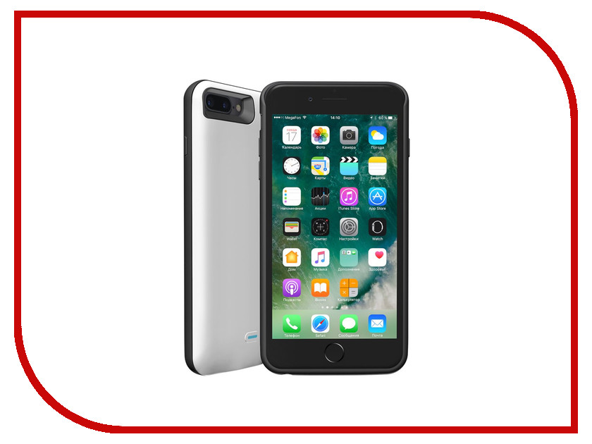 

Аксессуар Чехол-аккумулятор Deppa NRG Case для APPLE iPhone 7 Plus 3800mAh White 33522