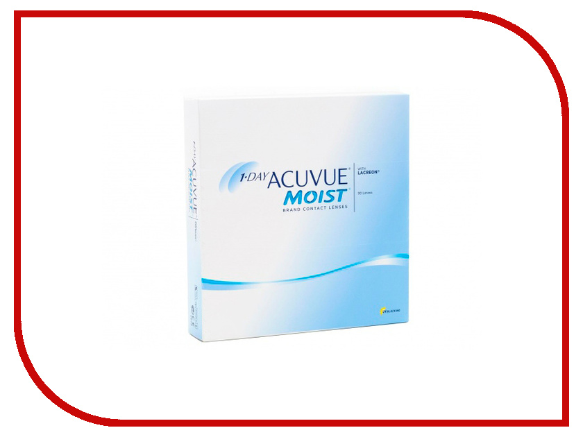 фото Контактные линзы Johnson & Johnson 1-Day Acuvue Moist (90 линз / 8.5 / -3.5) Johnson &amp; johnson