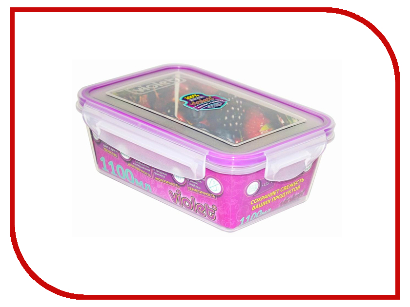 

Контейнер Виолет 093/11 1100ml Transparent 4627106338491