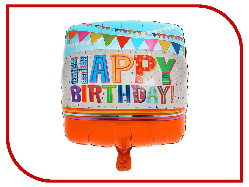 

Шар фольгированный Anagram Happy Birthday Гирлянды 1352401