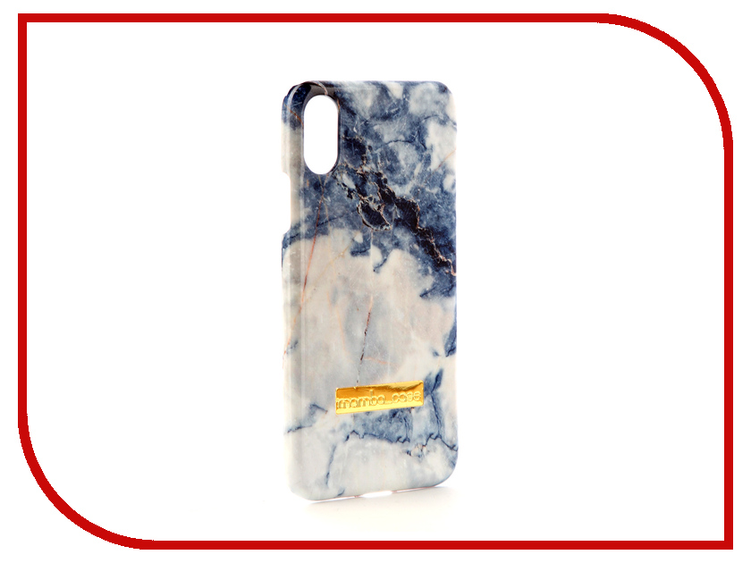 

Аксессуар Чехол Mamba Case Blue-Gold для APPLE iPhone X