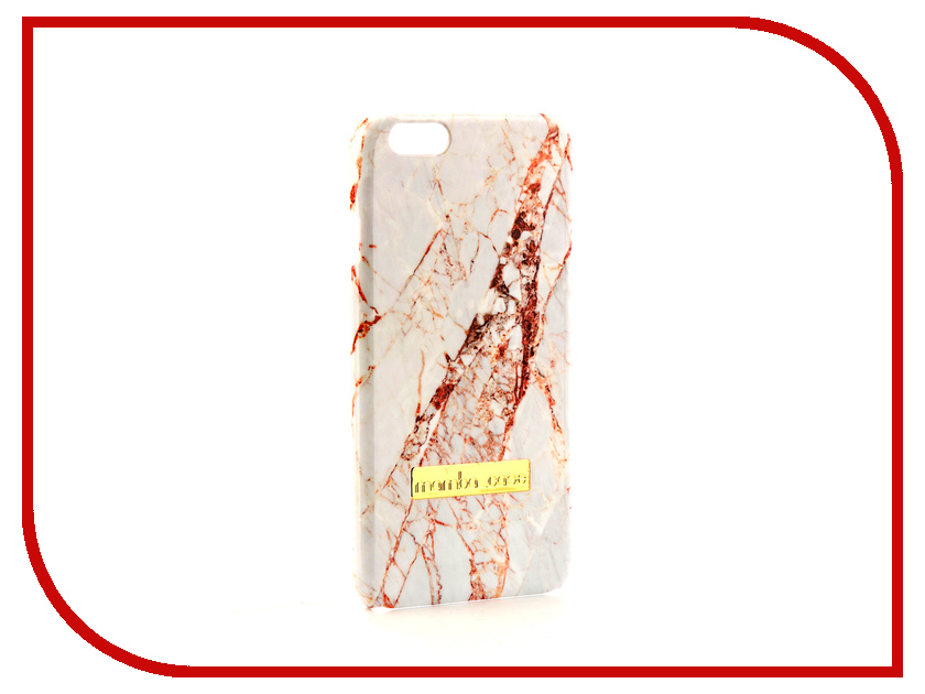 

Аксессуар Чехол Mamba Case White-Gold Marble для APPLE iPhone 6 / 6S