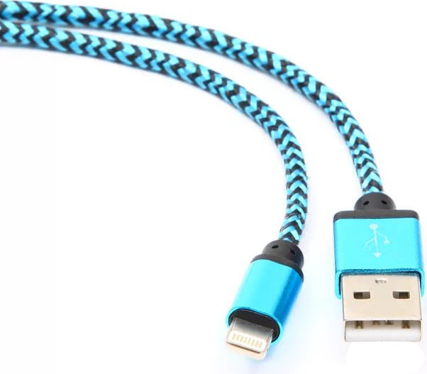 фото Аксессуар Gembird Cablexpert USB AM/Lightning 8P 1m Blue CC-ApUSB2bl1m