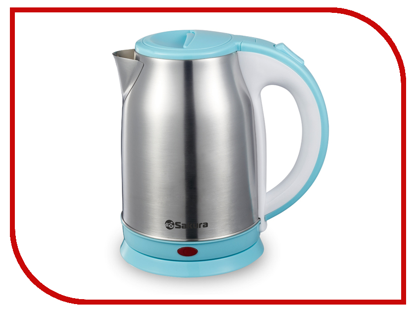 

Чайник Sakura SA-2147BL 1.8L Steel-Light Blue