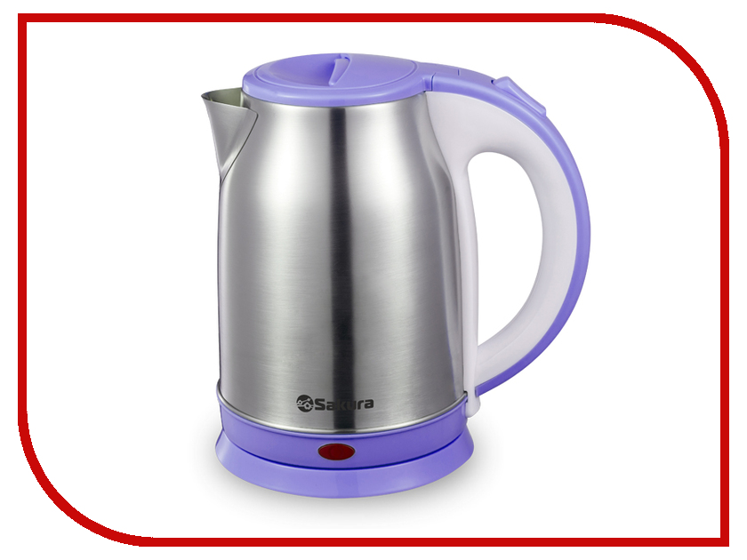 

Чайник Sakura SA-2147P 1.8L Steel-Purple