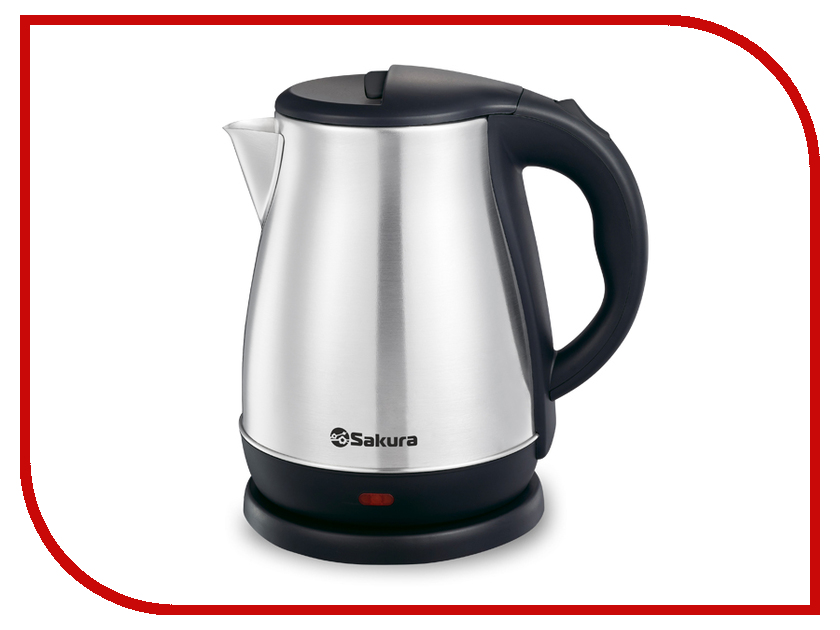 

Чайник Sakura SA-2148 1.8L Steel-Black