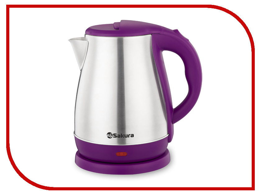 

Чайник Sakura SA-2148P 1.8L Steel-Purple