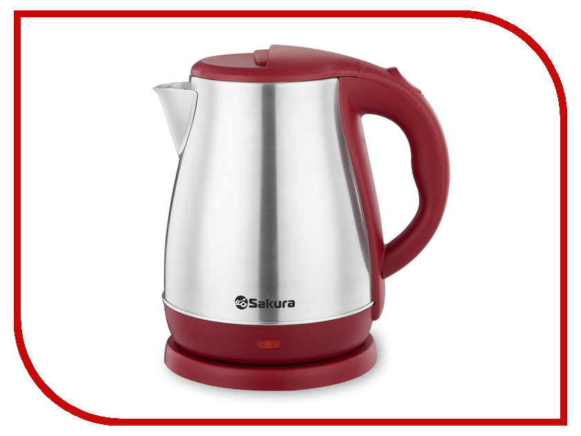 

Чайник Sakura SA-2148R 1.8L Steel-Red